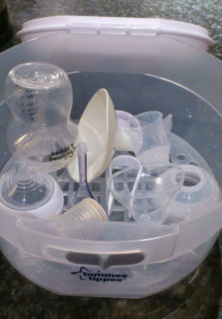 tommee tippee steriliser dishwasher safe