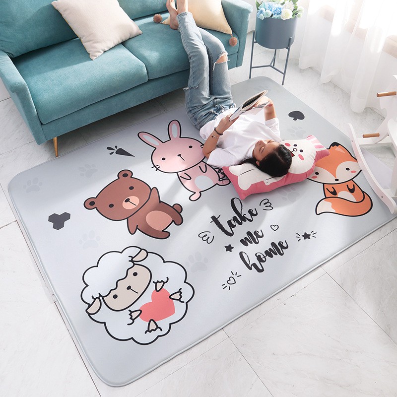 Environmentally Friendly Children S Carpet Thickened Non Slip Baby