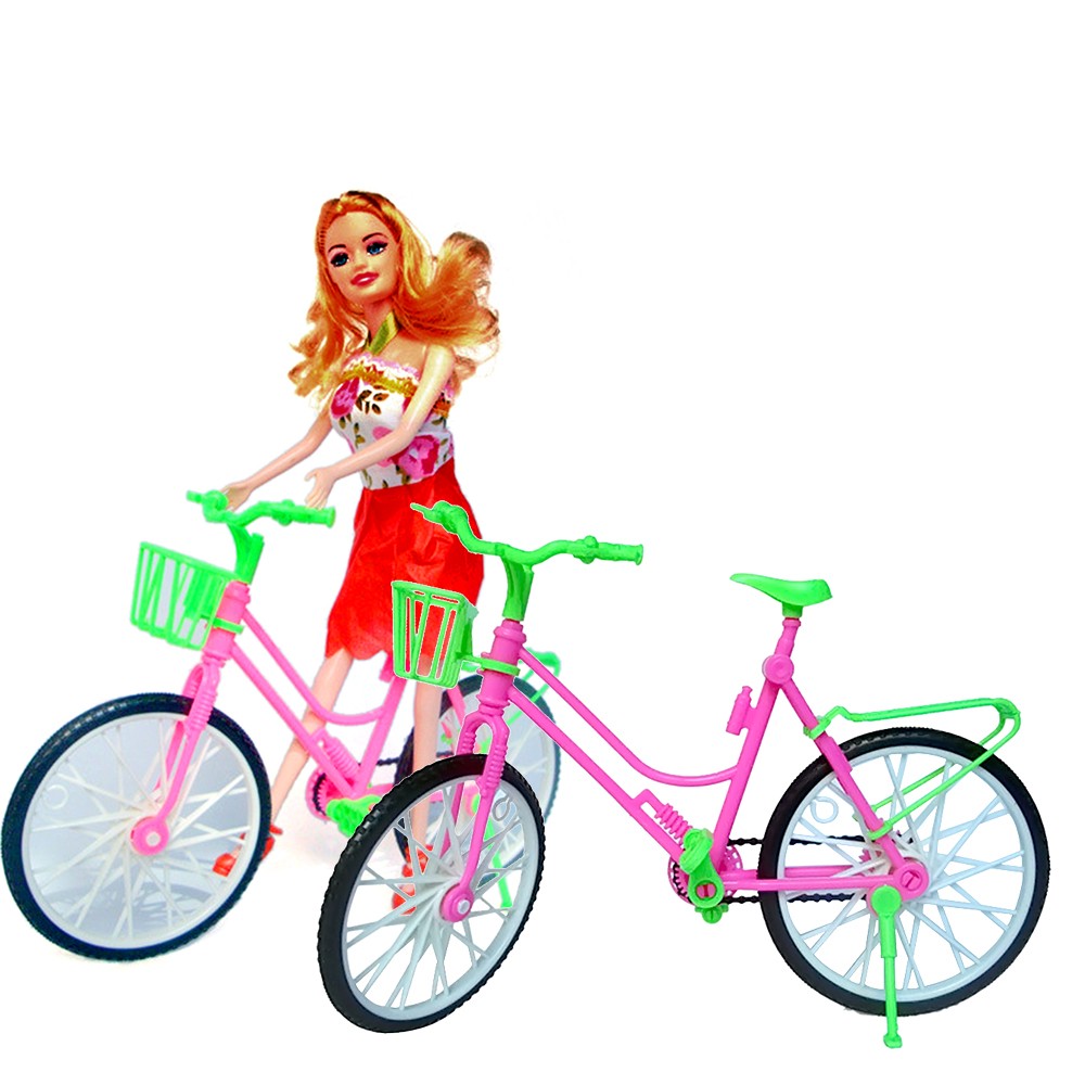 Plastique poupée barbie taille accessoire vélo pas mattel vendeur britannique libre p&p 
