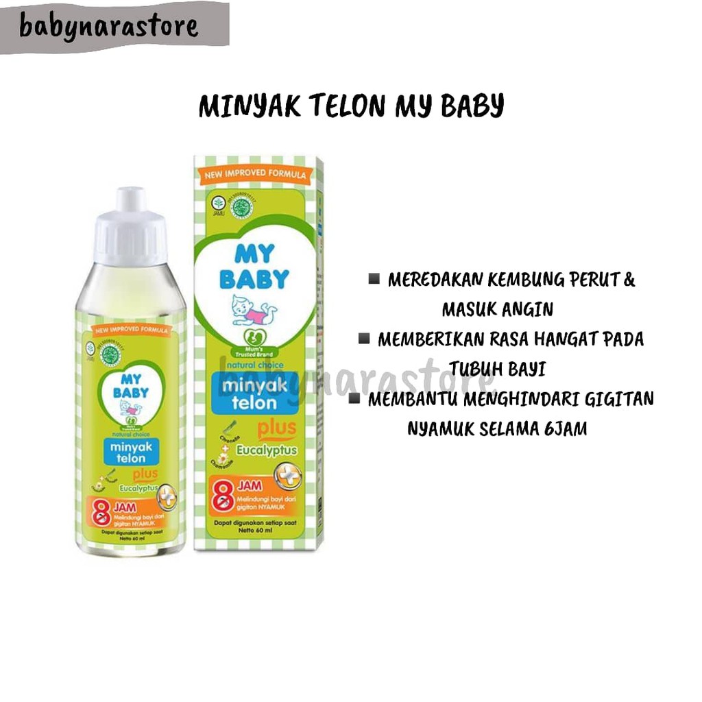 Minyak Telon Plus My Baby 60ml | Shopee Malaysia