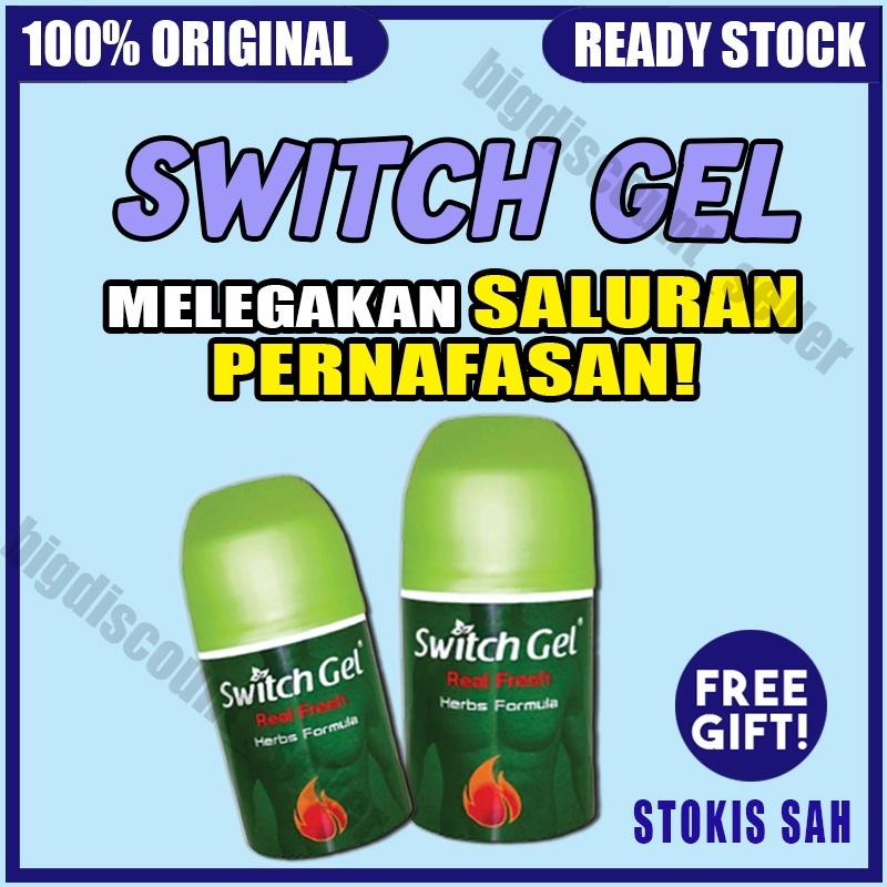 Ubat Gastrik Switch gel, Switchgel switch Gel Original Ubat Gastrik