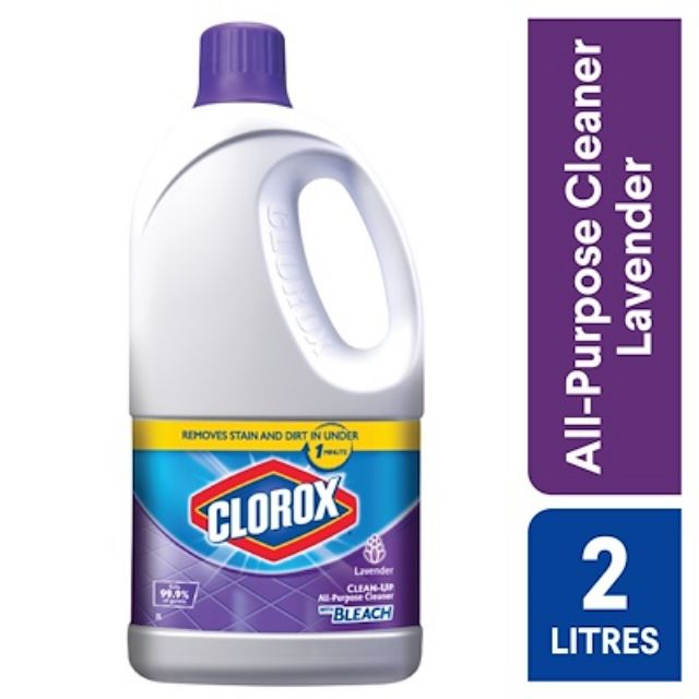 Clorox Bleach Floor Cleaner Lavender Kills 99 9 Viruses Bacterial