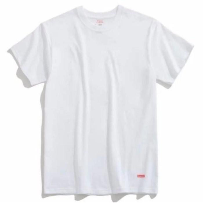 supreme plain tee