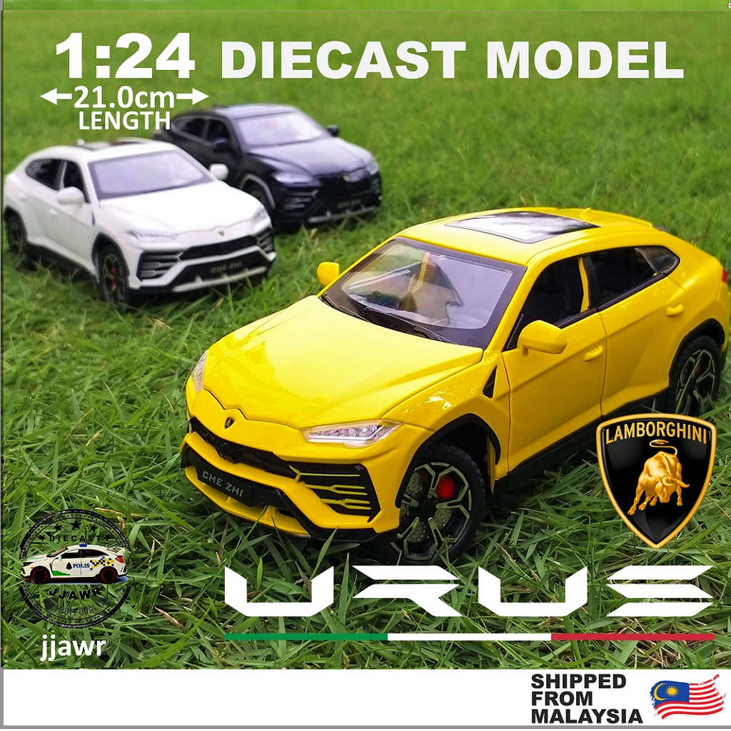 124 Urus Super Car SUV Model Diecast Toy Car Shopee Malaysia