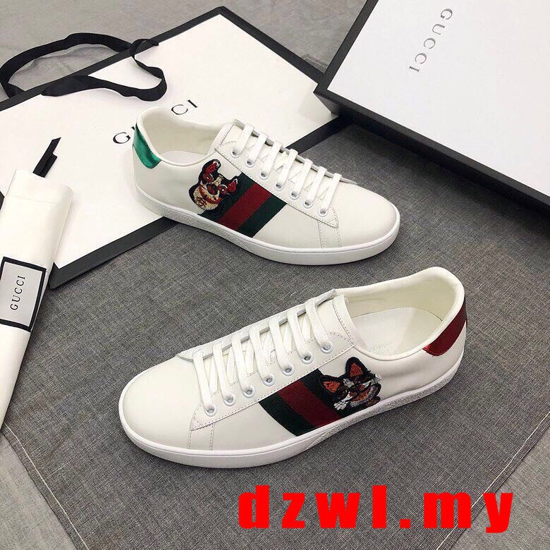 original gucci white shoes