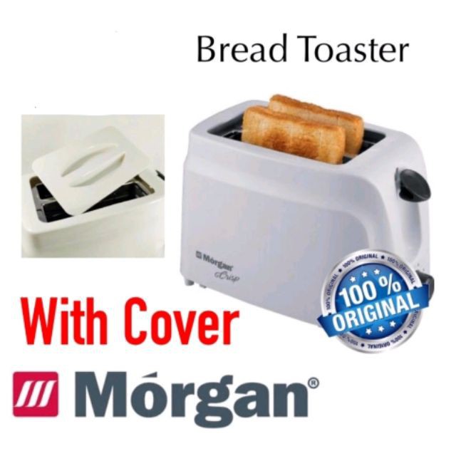 MORGAN TOASTER WITH COVER [MTS-22A]/PEMBAKAR ROTI 2 KEPING