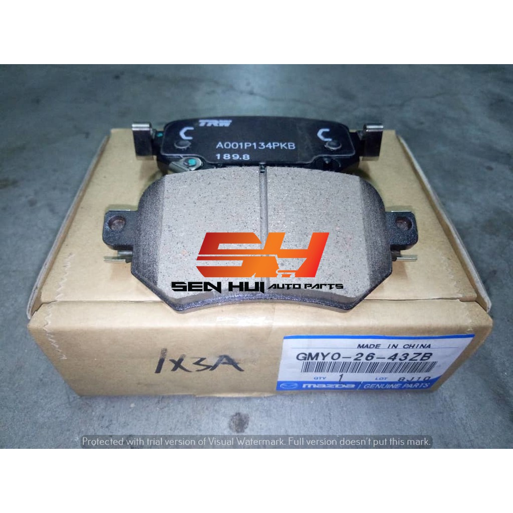 Mazda 6 Skyactive BRAKE PAD Rear GMY02643ZB Genuine Part Shopee Malaysia