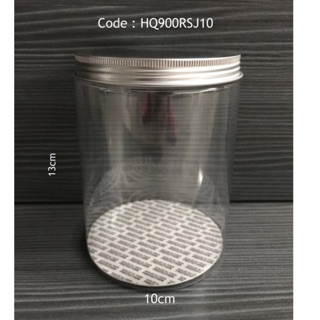 Plastic Balang Kuih Round cookies container PET RD300 