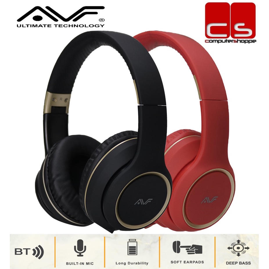 AVF MIXX Series HBT1200 Wireless Bluetooth Foldable Deep Bass Headphone