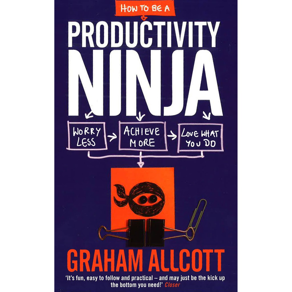 618 Bbw How To Be A Productivity Ninja Isbn 9781785780288 Shopee Malaysia