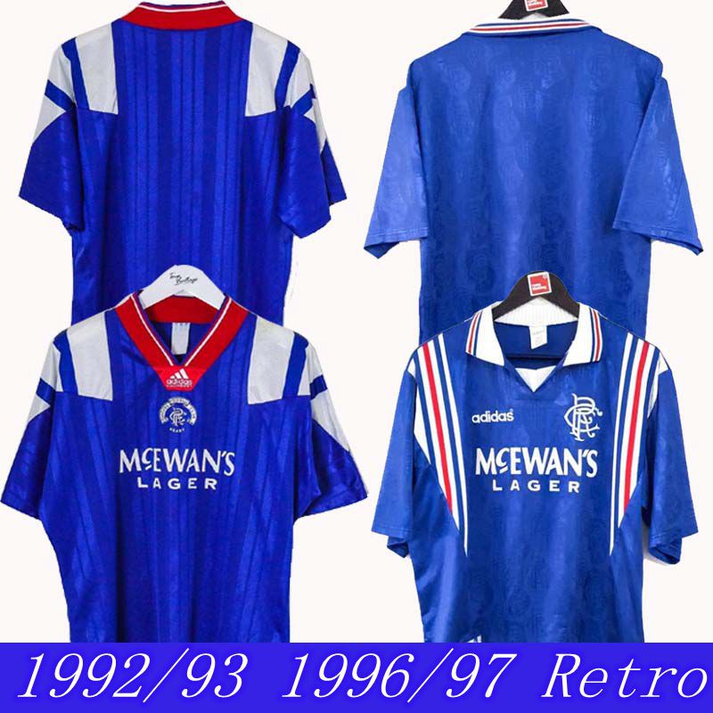 rangers 1997 retro football shirt