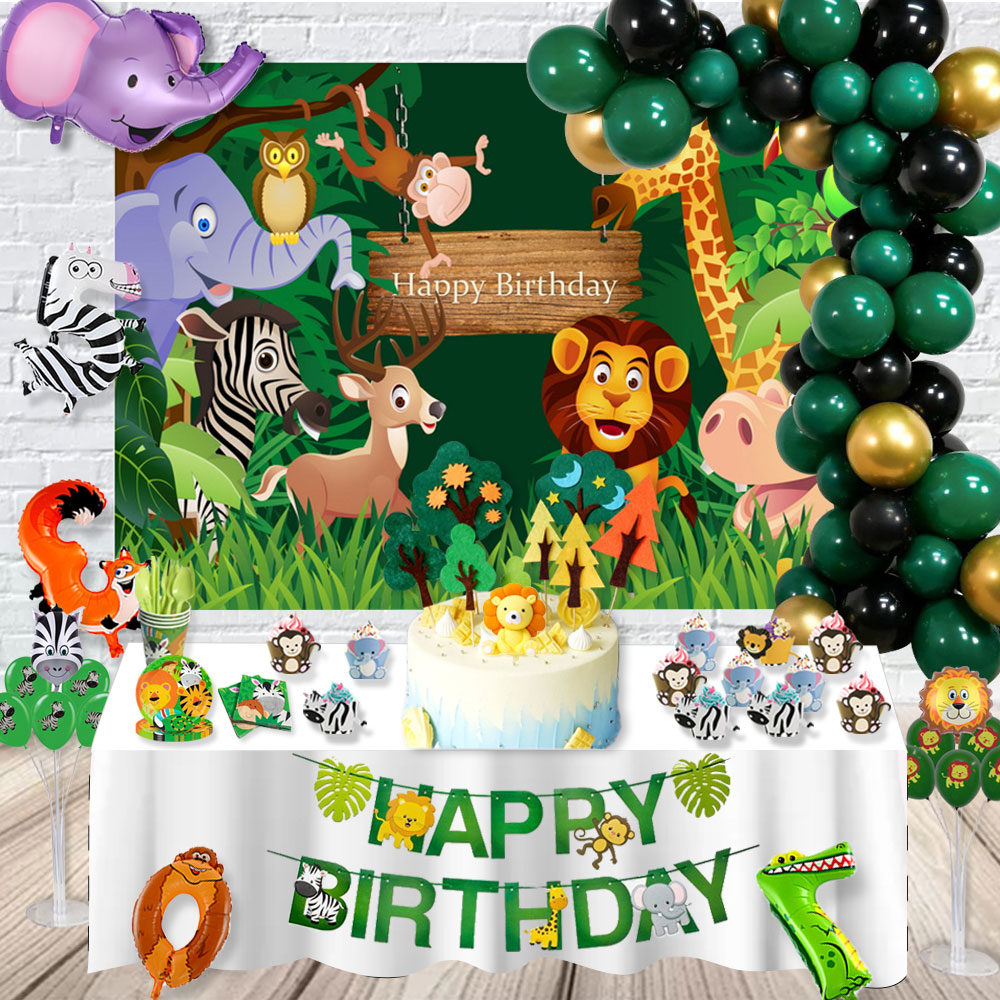 jungle-safari-party-set-animal-banner-balloon-cake-topper-paper-cup