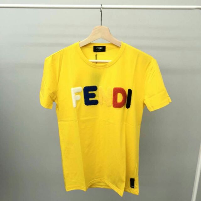 yellow fendi t shirt
