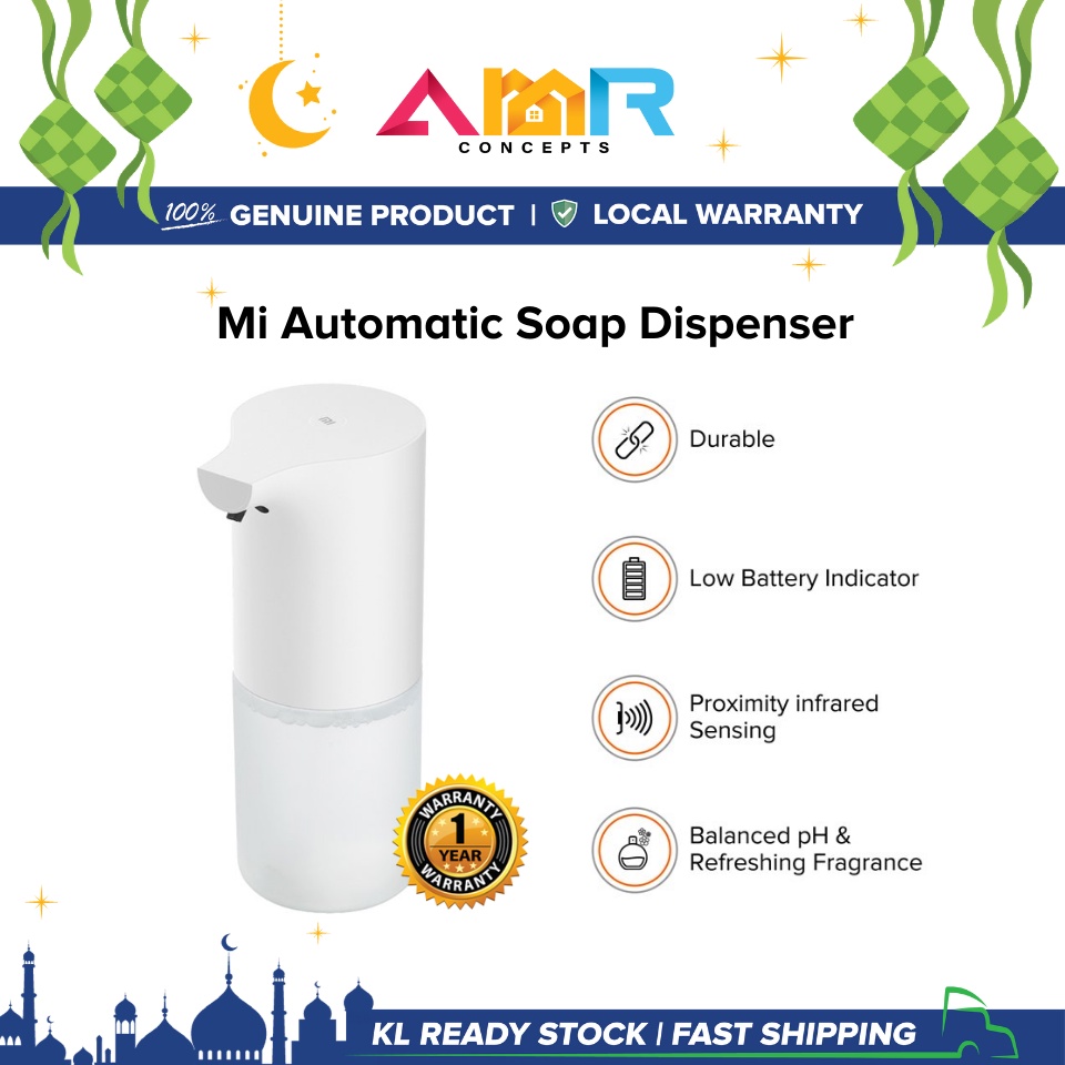 Xiaomi Mijia Mi Automatically Touchless Soap Dispenser Hand Foaming ...