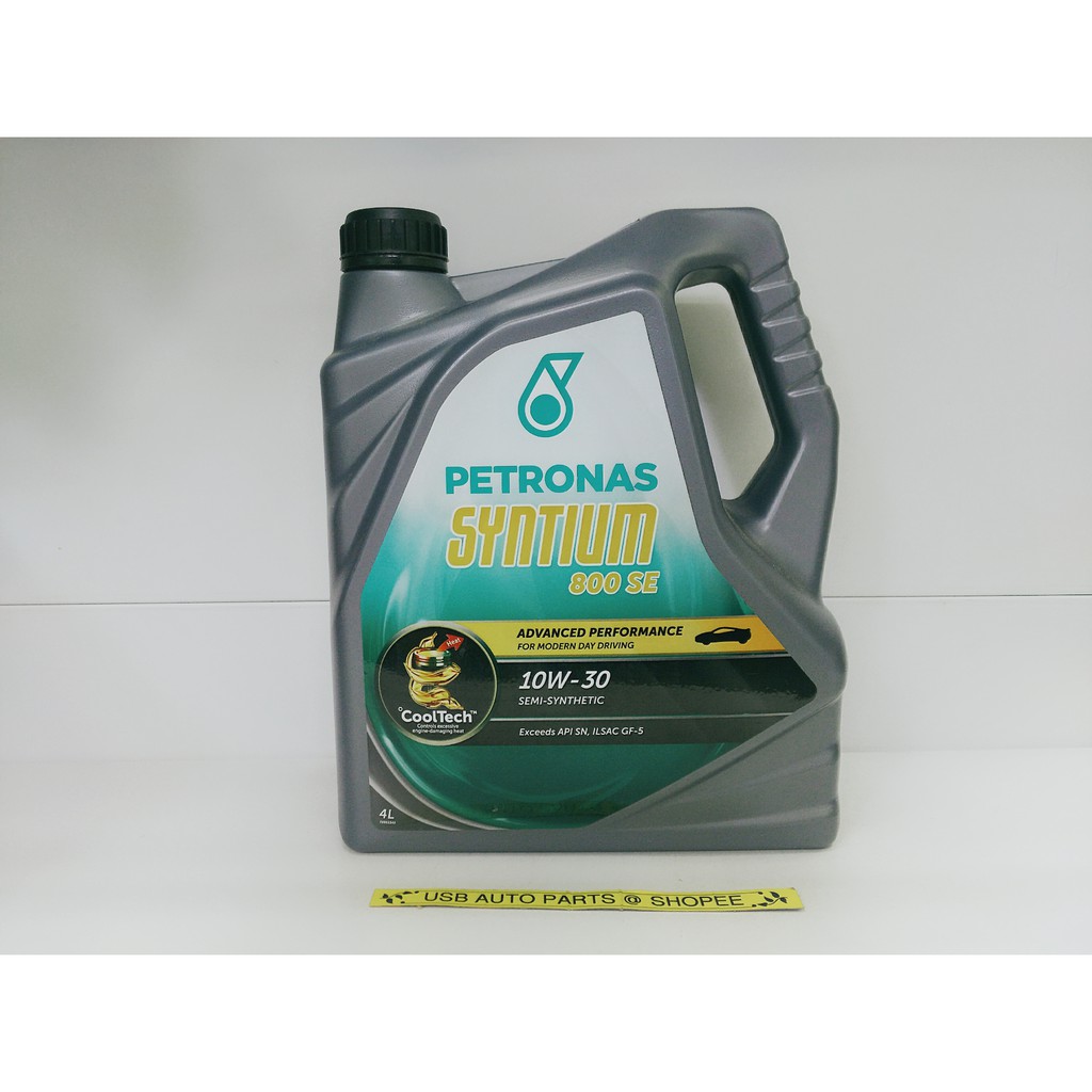 Petronas Syntium 10W-30 800 SE Semi Synthetic API SN ILSAC 