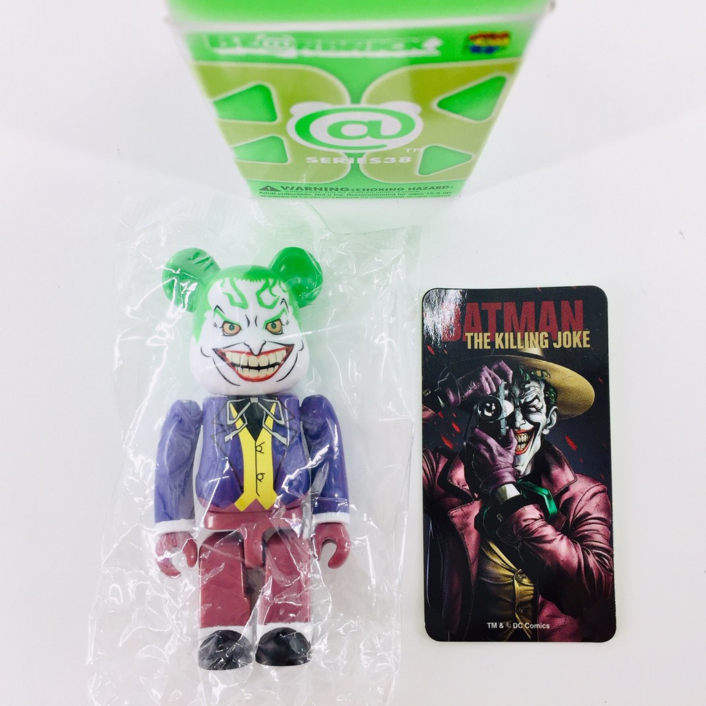 Rare Medicom Bearbrick Series 38 Villain Joker Batman 1 24 Shopee Malaysia