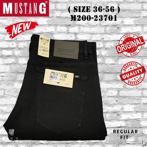 [ MUSTANG ] ( SIZE 36-56 ) MEN'S CLASSIC STRETCHABLE DENIM JEANS REGULAR FIT / SELUAR PANJANG JEANS LELAKI M200-23701