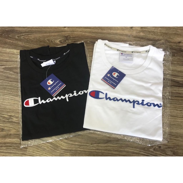 champion script tee original