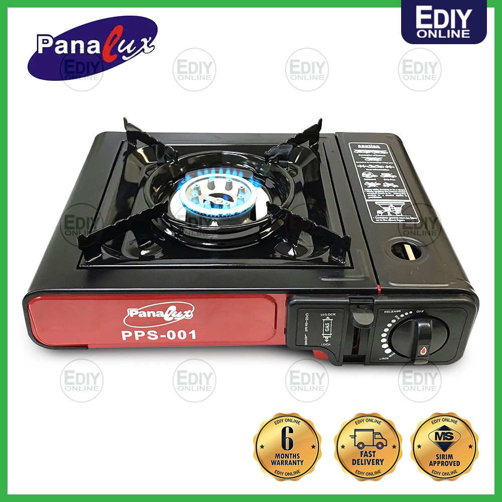 PANALUX PPS 001 SAFETY PORTABLE BUTANE GAS  COOKER STOVE 