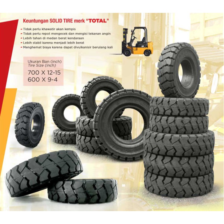 Forklift tire size 600 dead tire solid tire 600x9 tires forklift BeeCost