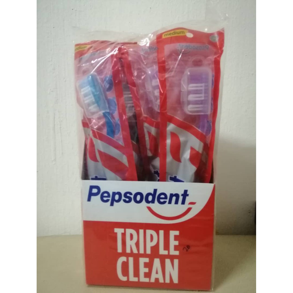 pepsodent triple clean toothbrush