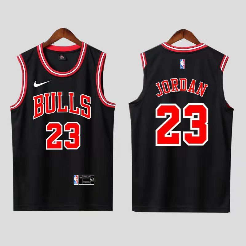 chicago bulls black jordan jersey