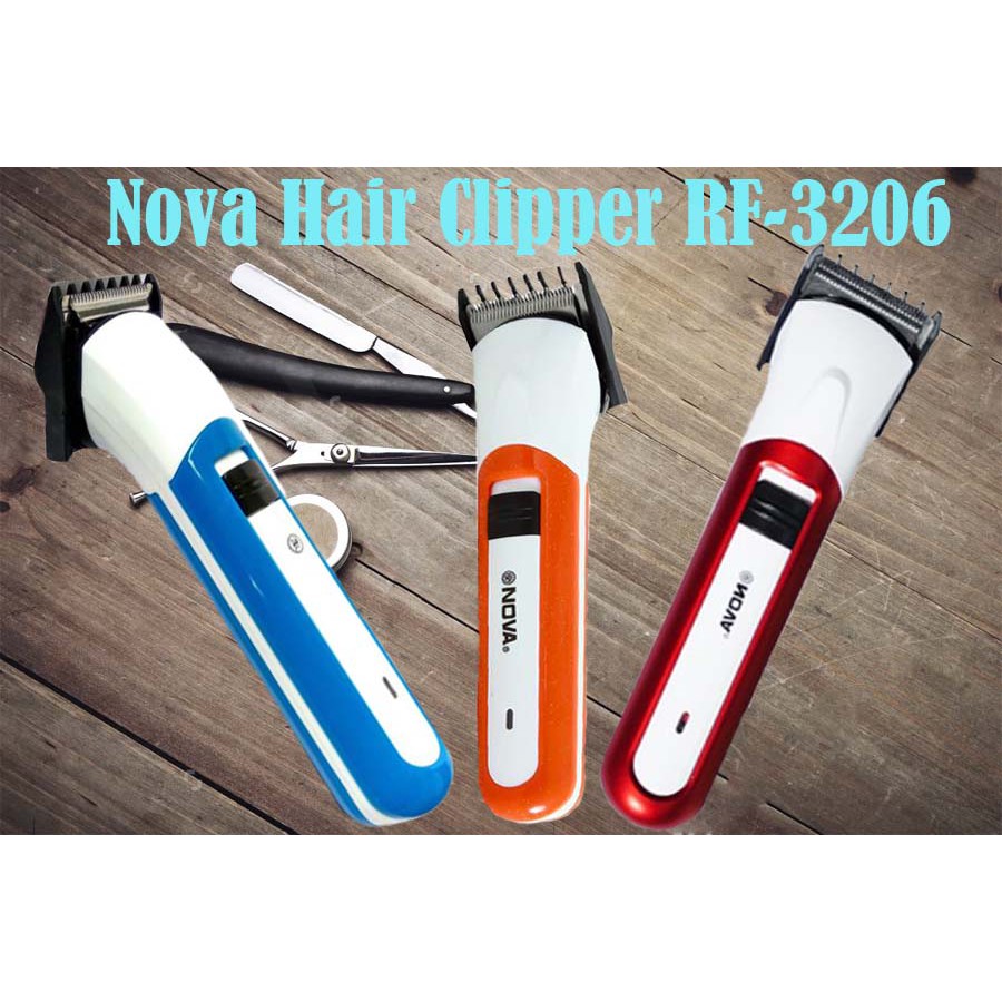 Nova Rechargeable Electric Professional Hair Trimmer Razor Shaving