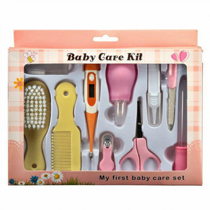 Complete Nursery Health Set Baby Care Kit Sikat Rambut Gunting Sepit Kuku Shopee Malaysia