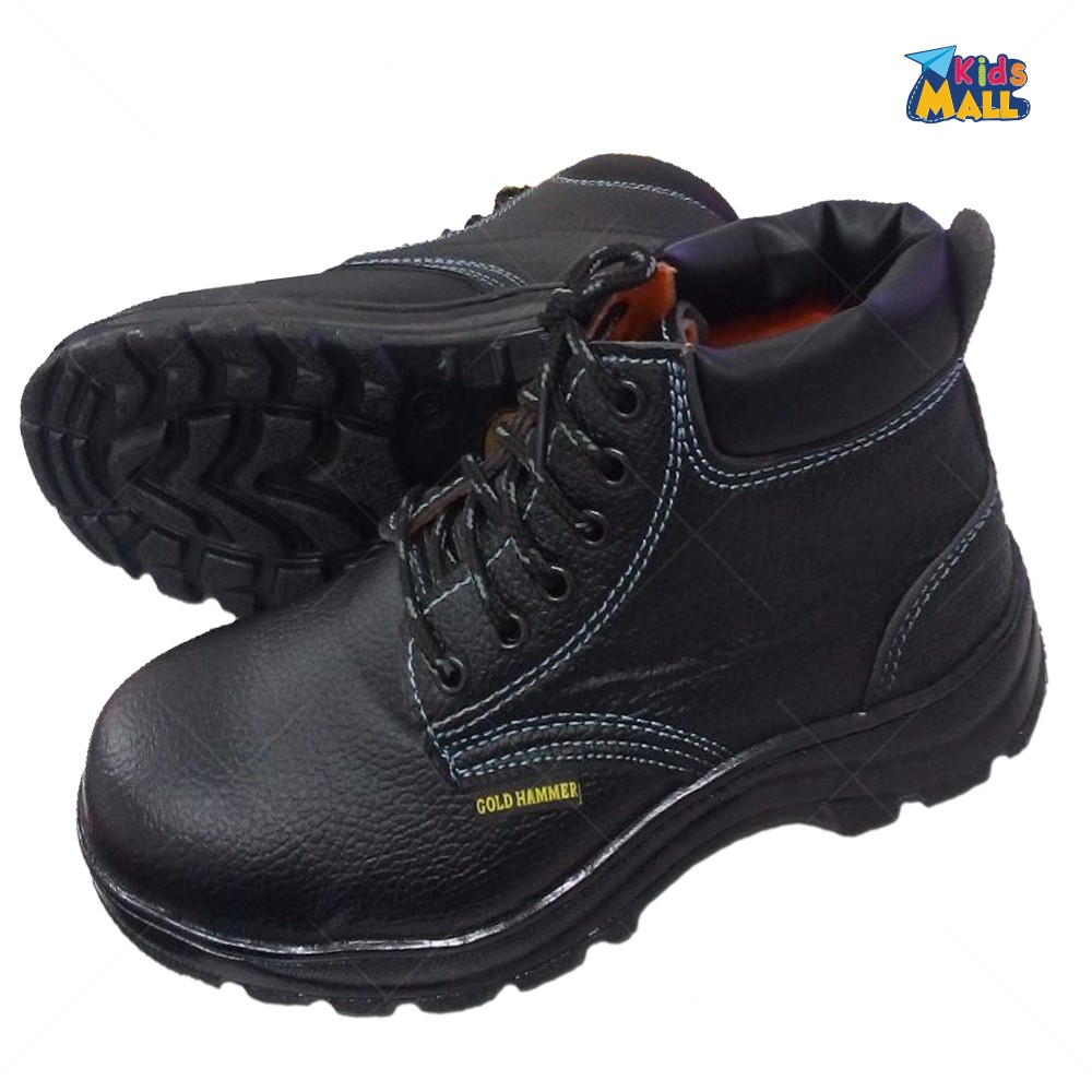 high heel steel toe boots