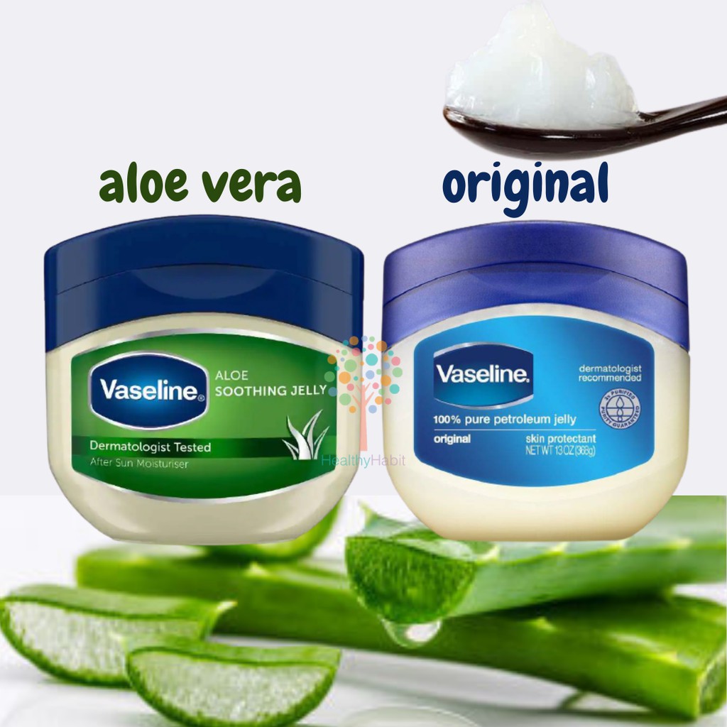 Vaseline Protecting Jelly Original Aloe Vera Soothing Shopee Malaysia