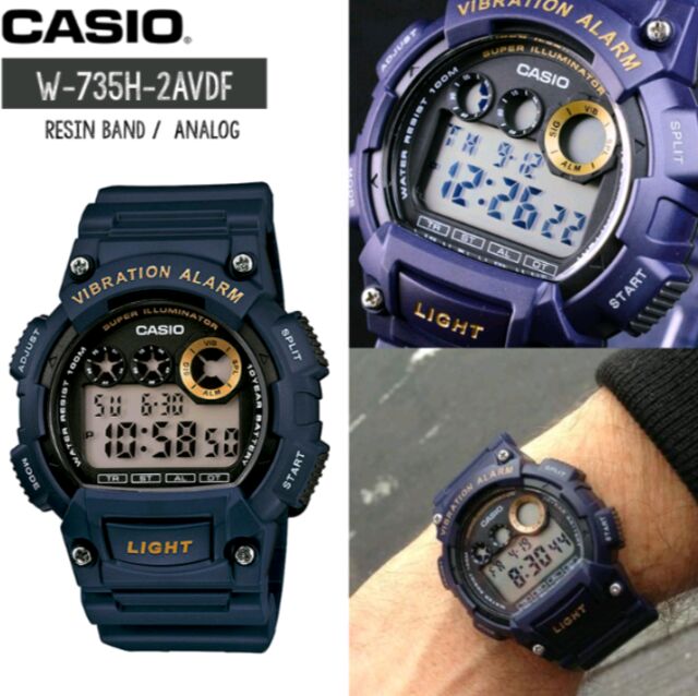 casio w735h