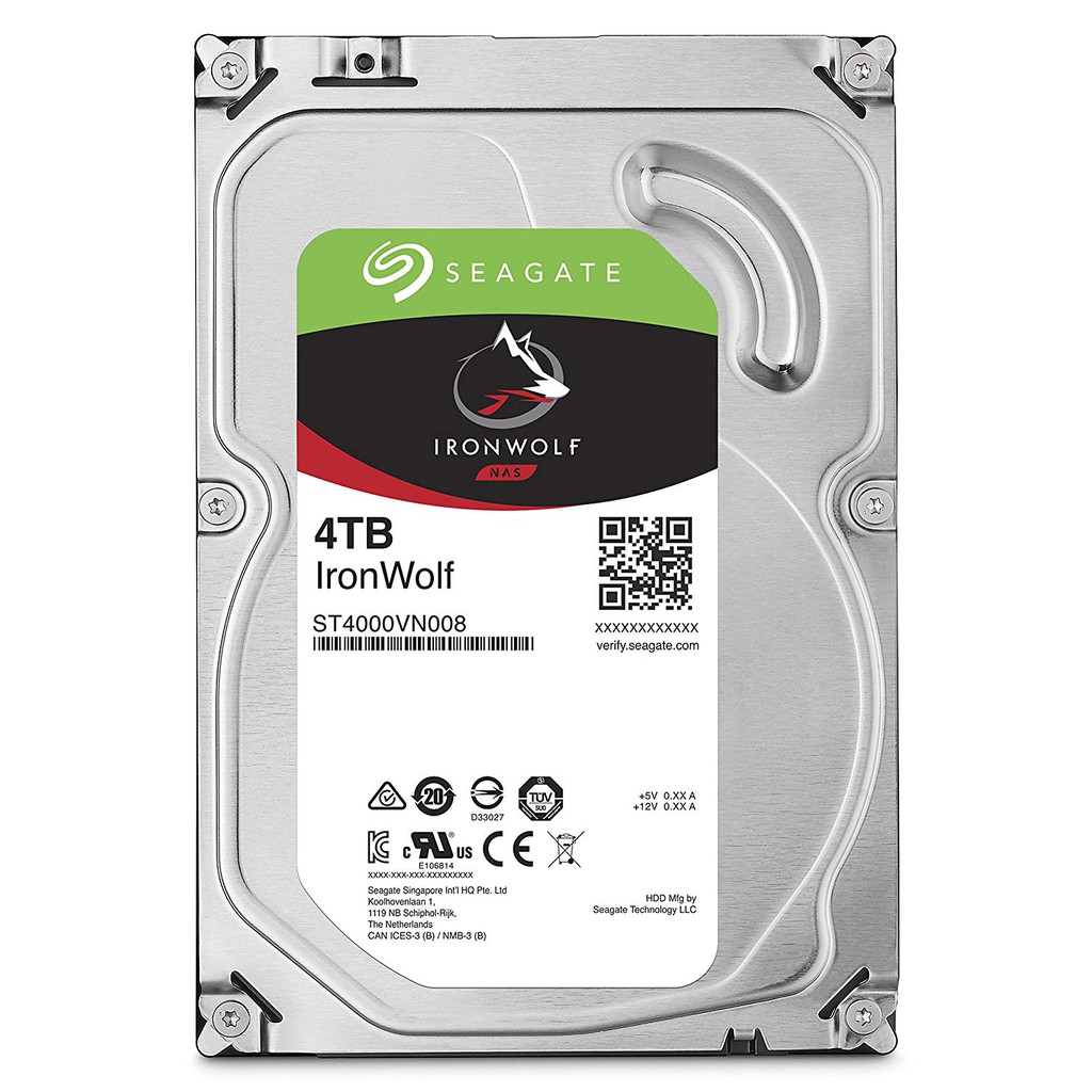 HARDISK NAS SEAGATE IRONWOLF 4TB OFFICIAL WARRANTY ...