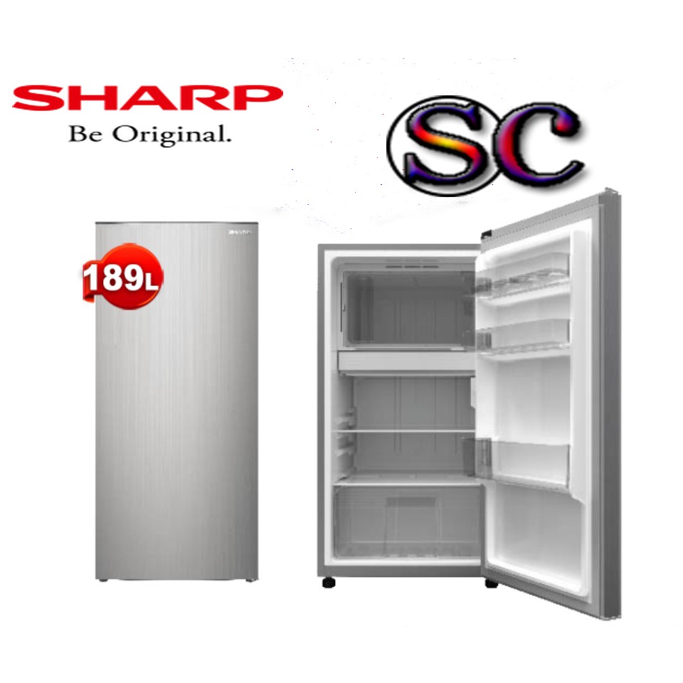 SHARP REFRIGERATOR 1 DOOR SJ-D220M-S | Shopee Malaysia