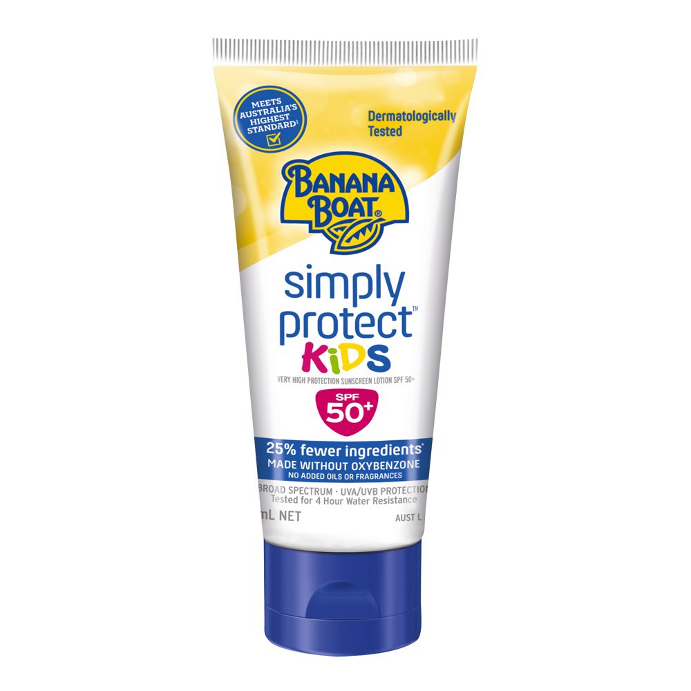 Banana Boat Simply Protect Kids Mineral Based Sunscreen Lotion SPF50 PA
