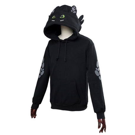 toothless cosplay hoodie