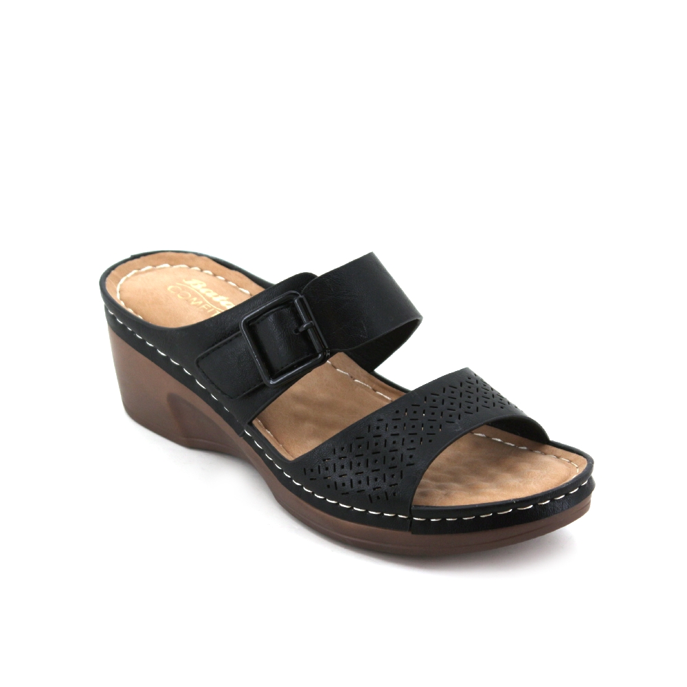  BATA  COMFIT  Women Black Sandals  7616593 Shopee Malaysia