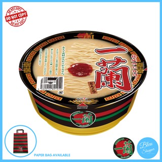 一兰拉面ichiran Ramen Tonkutsu Cup Bowl Noodle 128g New 1 Cup