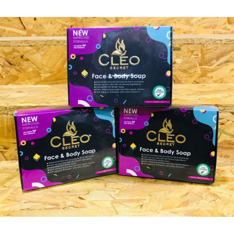 CLEO SECRET FACE AND BODY SOAP ORIGINAL HQ Shopee Malaysia