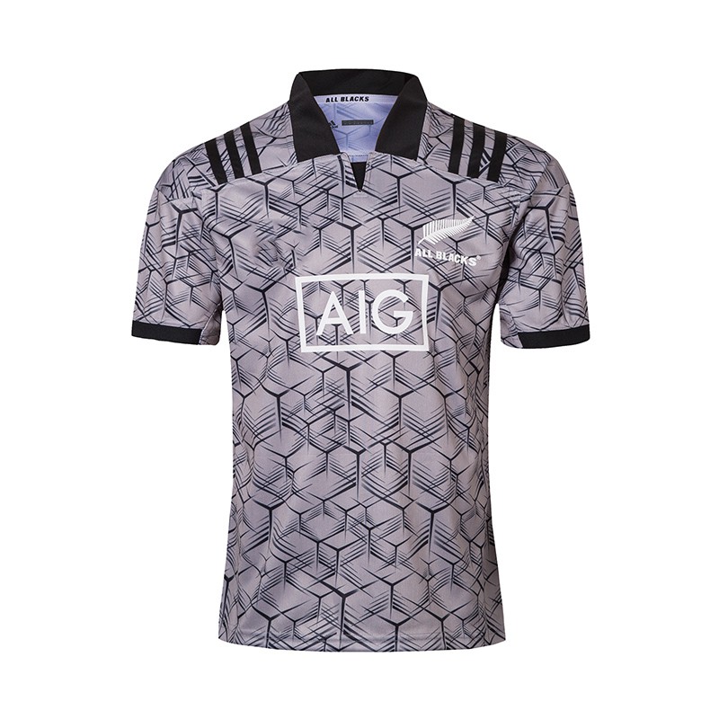 New Zealand MAORI All Blacks long-sleeve rugby jersey shirt S-3XL