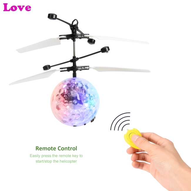 motion sensor flying ball