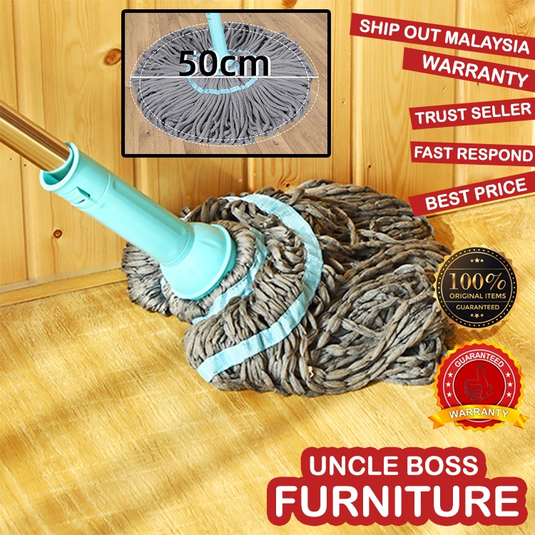 BuyPremium Grade Spin mop Twist mop Adjustable hand twist squeeze mop