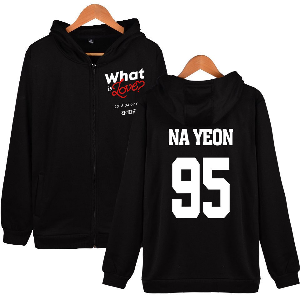 New Twice What Is Love Hoodie Nayeon Zip Hoodie Twice Fashion Kpop Fashion Shopee Malaysia