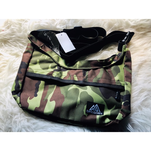 gregory camo sling bag