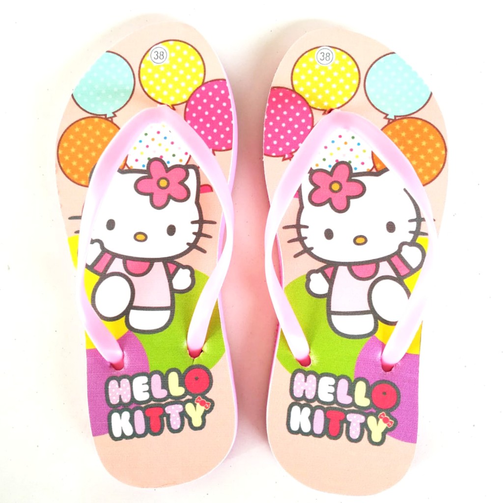 hello kitty flip flops womens