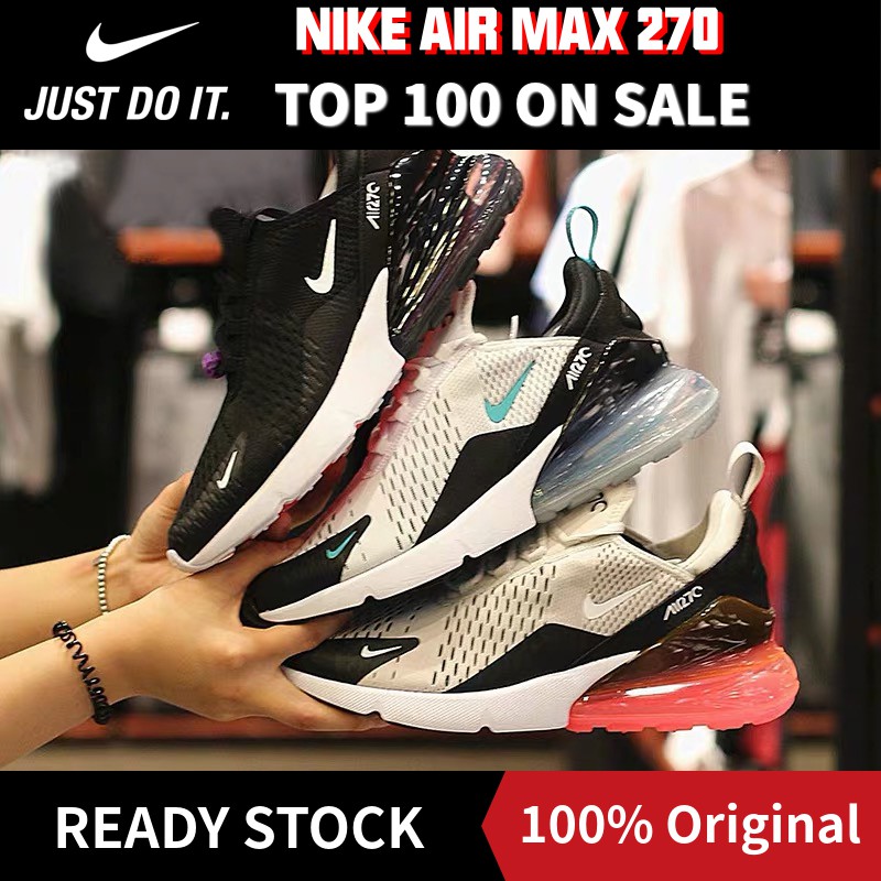 Ready Stock Nike Air Max 270 Running Shoes Sports Sepatu Lari For Men Women Ready Stock Nike Air Max 270 Running Shoes Sports Sepatu Lari For Men Women