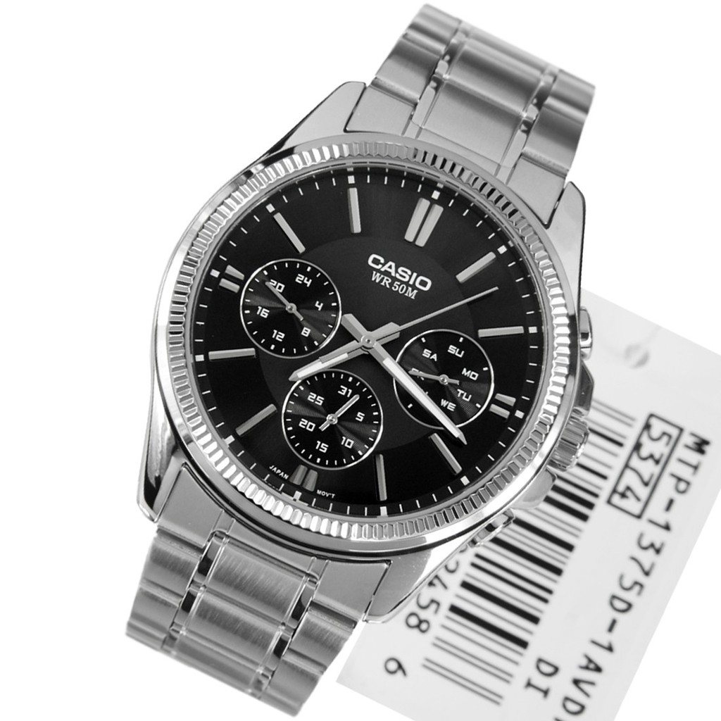 Casio Original Mtp 1375d 1a Men Watch Shopee Malaysia