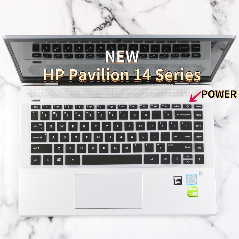 Keyboard Cover HP Pavilion 14 Series New Silicone 14 Inch Laptop