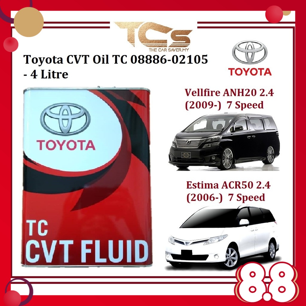 08886 02105 toyota cvt