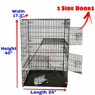 Sangkar Kucing 2 Tingkat / Cat Cage 2 Level  Shopee Malaysia