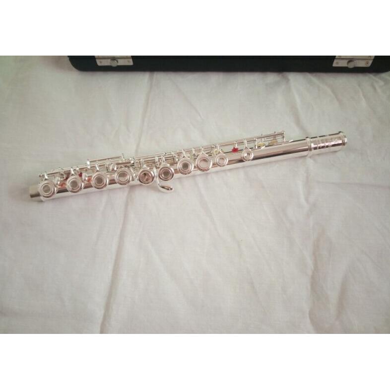 YAMAHA Flute YFL471 Music Instrument 17 Hole E key Open Gold Mouth C